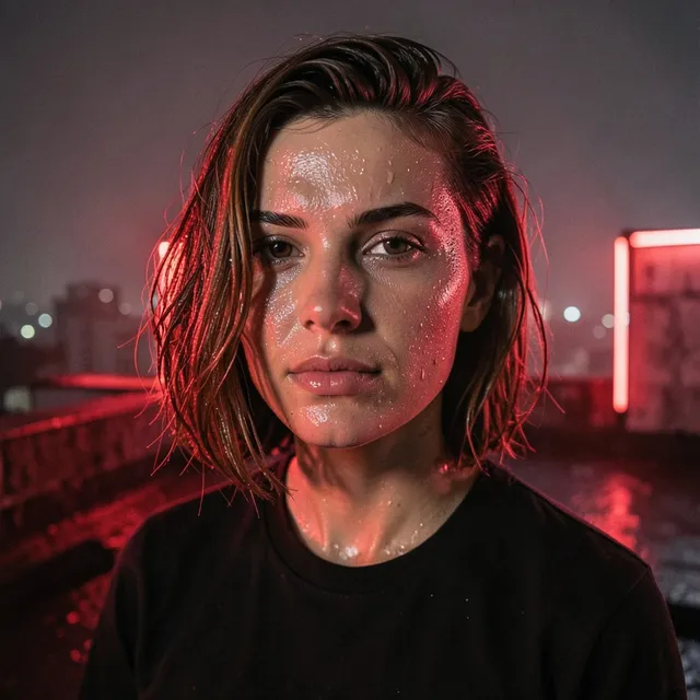 Sirena w betonowej dżungli – Batida Neon, okładka