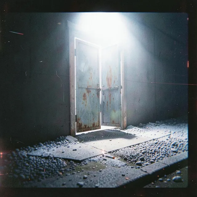 White light, turning slow – DJ Rustbelt, okładka