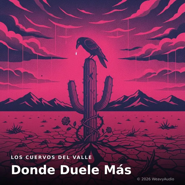 Donde Duele Más – Los Cuervos del Valle, okładka