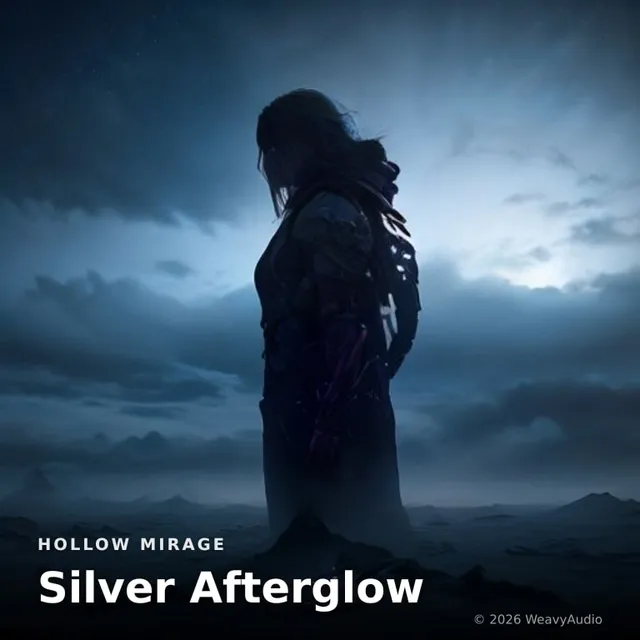 Silver Afterglow by Hollow Mirage — Nordic Bass Dark cover art on WeavyAudio