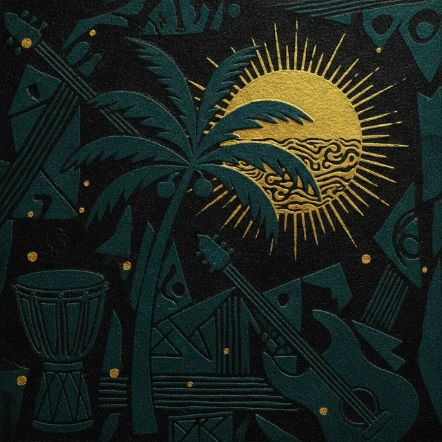 Palm Wine Sunset – Dammy & Kesiena, okładka