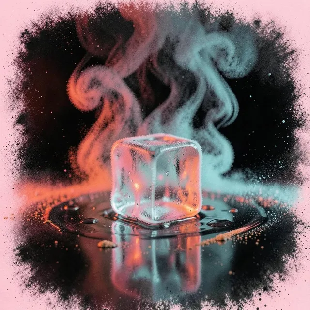 Burning Night Fever – Velvet Echo, okładka