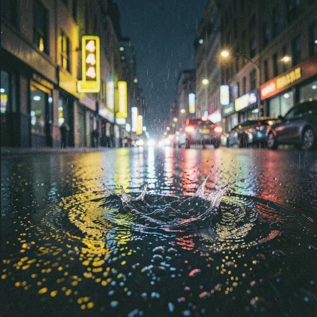Rain 2 4 AM – Neón & Vibe, okładka
