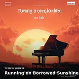 Running on Borrowed Sunshine by Tempo Junkie — Piano Confident cover art on WeavyAudio