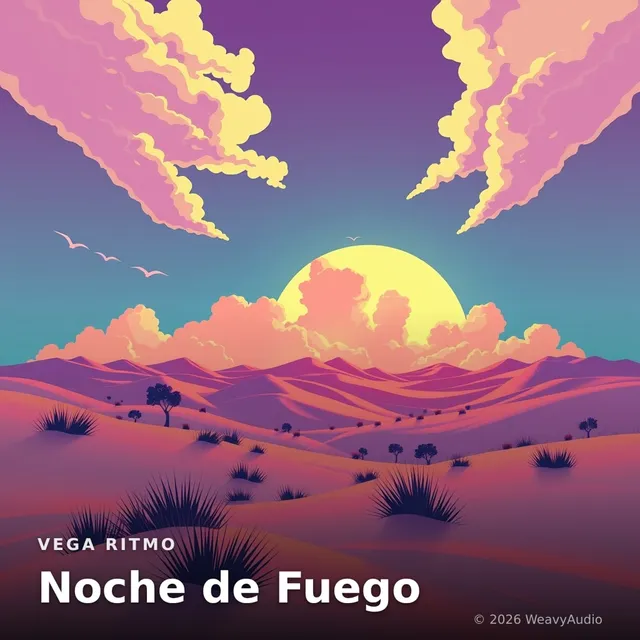 Noche de Fuego – Vega Ritmo, okładka