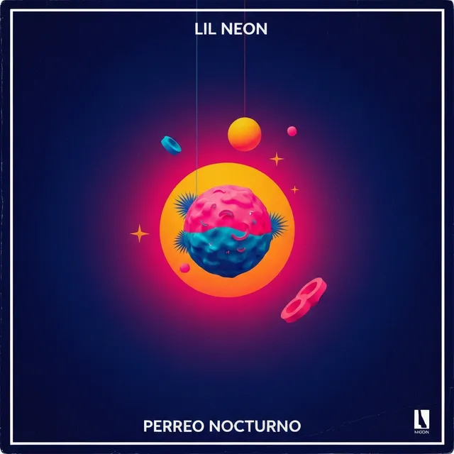 Perreo Nocturno – Lil Neon, okładka