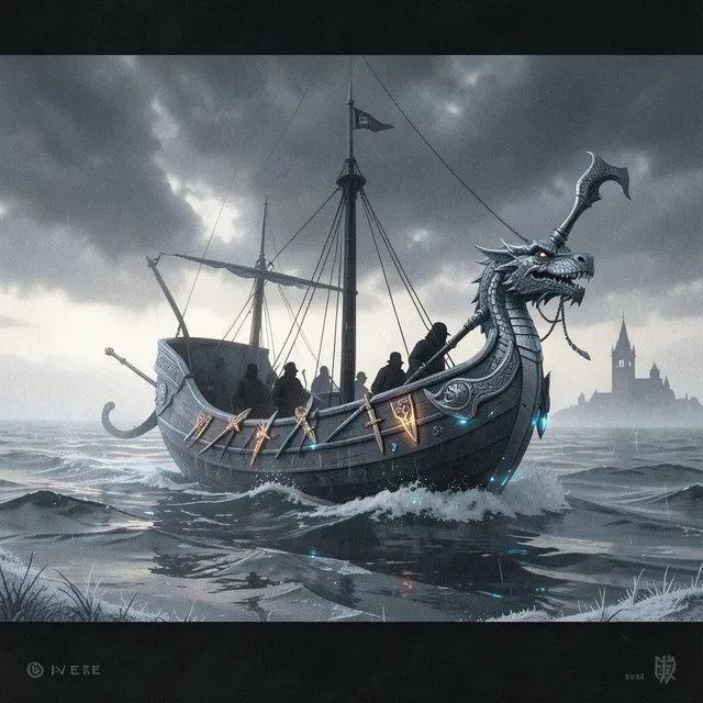 Whale-road – Ember & Horizon, okładka
