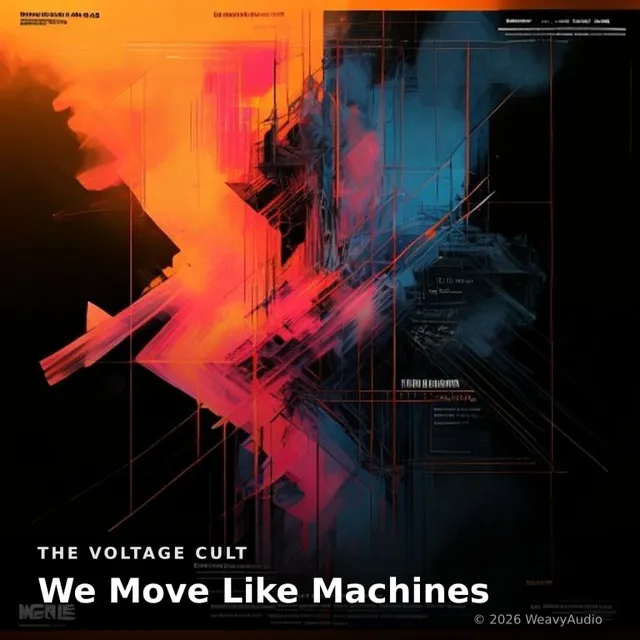 We Move Like Machines – The Voltage Cult, okładka