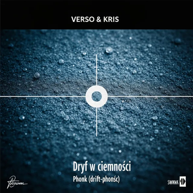 Dryf w ciemności – Verso & Kris, okładka