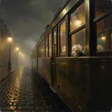 Last Train Glow by Tokyo Glass Society — Asian Jazz Lounge Mellow cover art on WeavyAudio