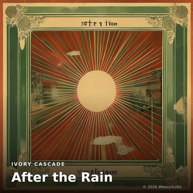 After the Rain – Ivory Cascade, okładka