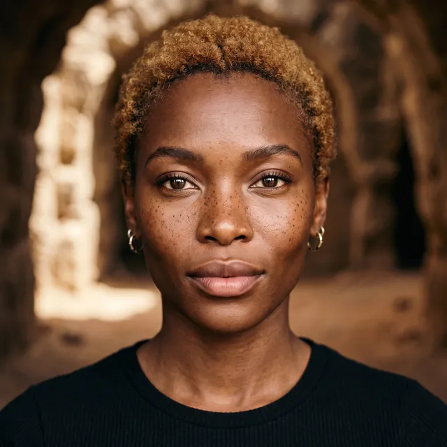 Dust Between Our Bones – Thando Skies, okładka