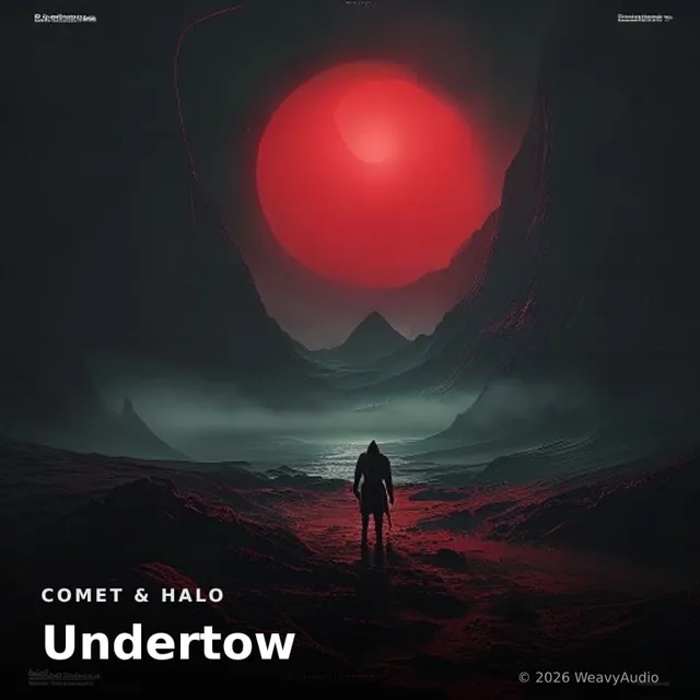 Undertow by Comet & Halo — Nordic Bass Dark cover art on WeavyAudio
