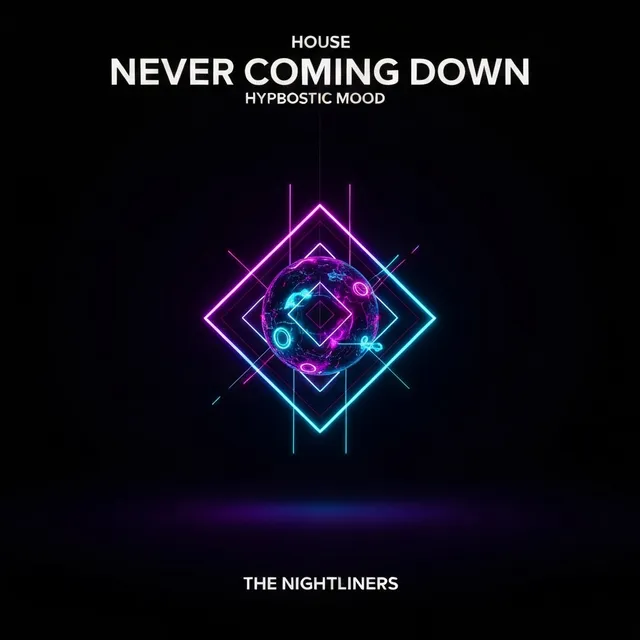 Never Coming Down – The Nightliners, okładka