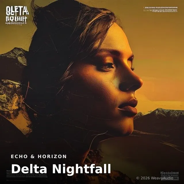 Delta Nightfall – Echo & Horizon, okładka