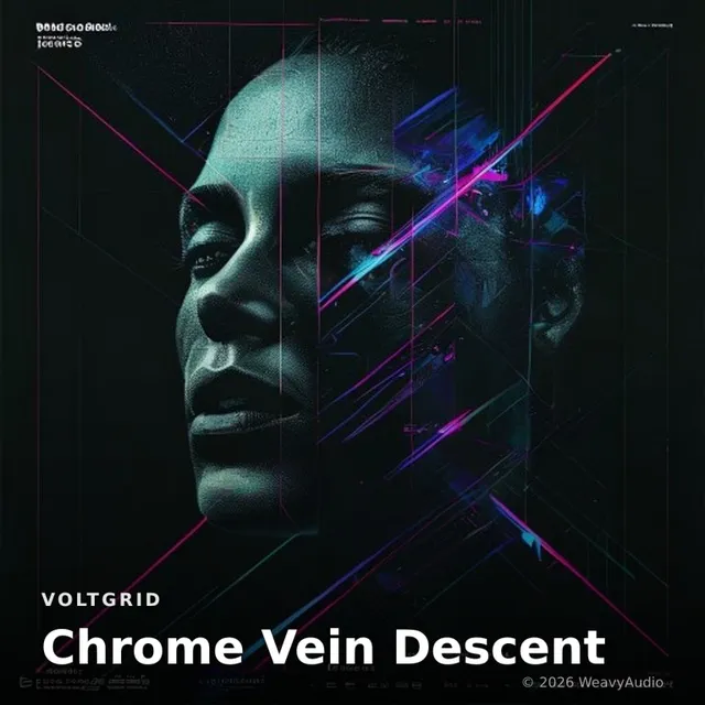 Chrome Vein Descent – Voltgrid, okładka