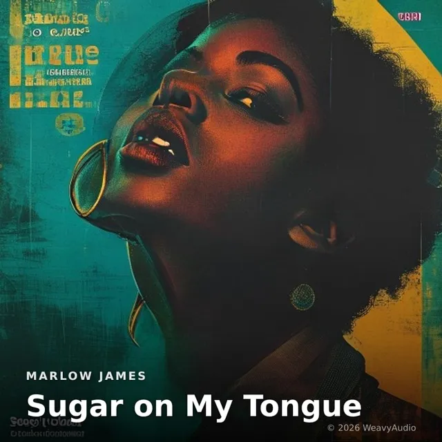 Sugar on My Tongue – Marlow James, okładka