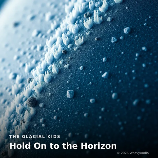 Hold On to the Horizon – The Glacial Kids, okładka
