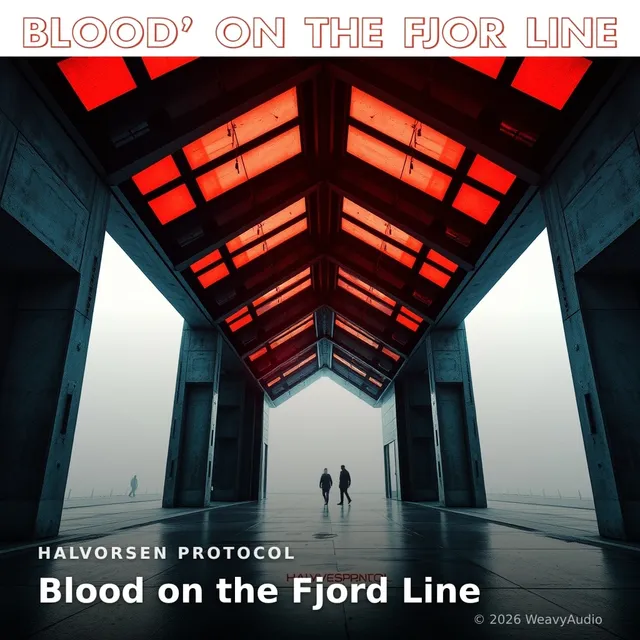 Blood on the Fjord Line – Halvorsen Protocol, okładka