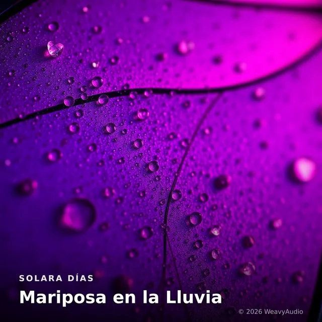 Mariposa en la Lluvia – Solara Días, okładka
