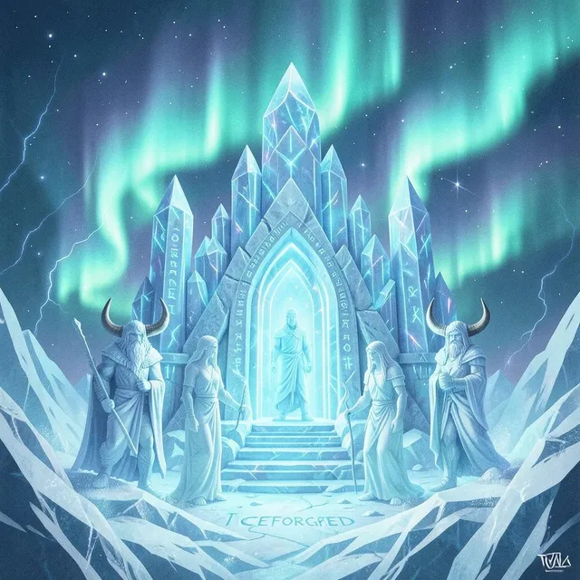 Crown of the Iceforged Gods 2 – Skald Protocol, okładka