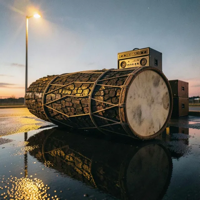 Let The Log Drum Talk – Zanele Motifs, okładka