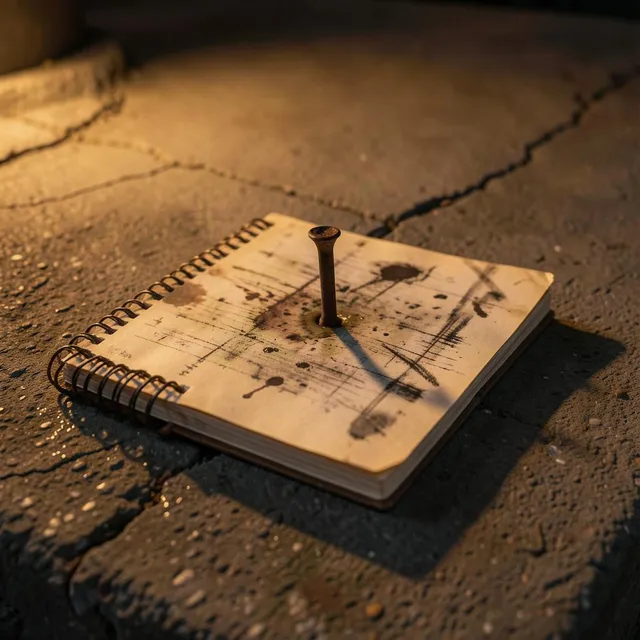 Notebook Full of Static 2 – Dusty Ledger, okładka