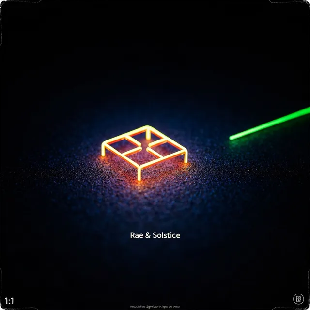 Keep the Lights On Us – Rae & Solstice, okładka