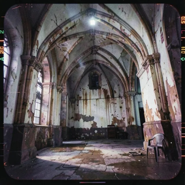 Rust cathedral, hold us in 2 – Cyro Cipher, okładka