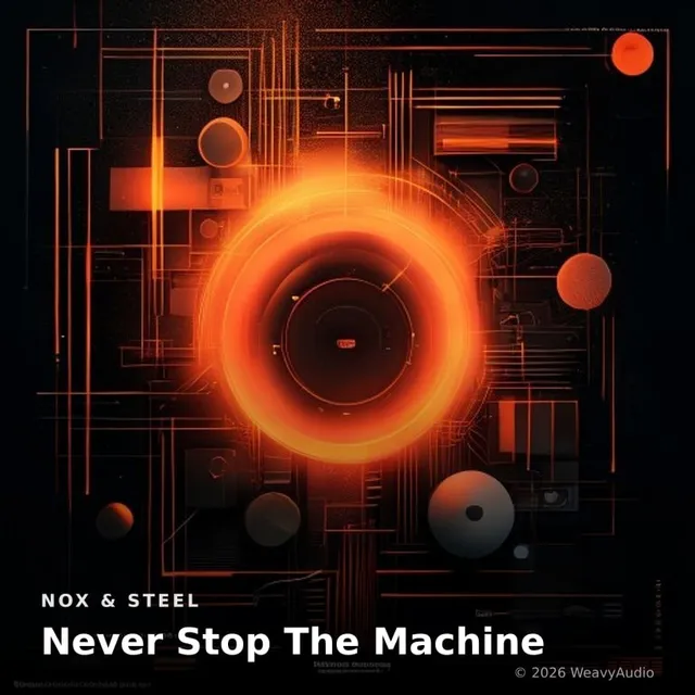Never Stop The Machine – Nox & Steel, okładka
