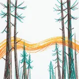 Bridge Glows Amber Slowly by The Hollow Pines — Asian Jazz Lounge Upbeat cover art on WeavyAudio