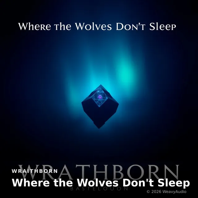Where the Wolves Don't Sleep – Wraithborn, okładka