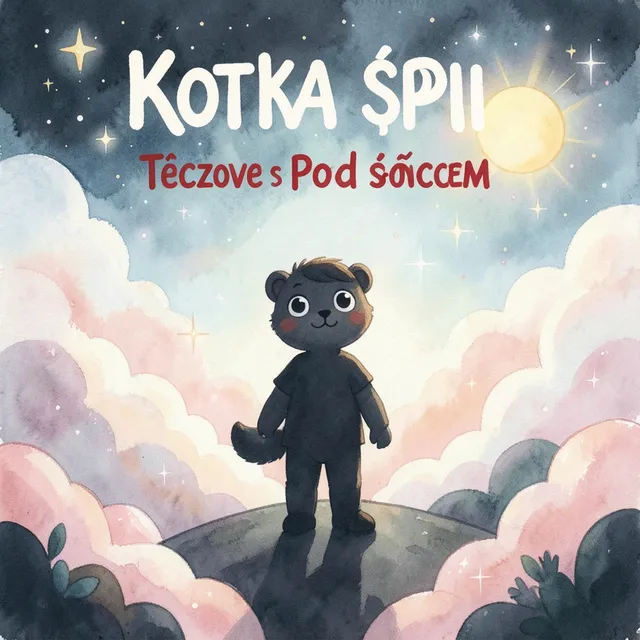 Kotka śpi pod słońcem – Tęczowe Nutki, okładka