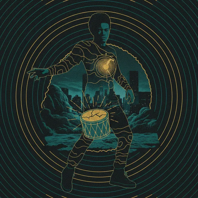 Body got a frequency, strike the drum – DJ Palisade, okładka