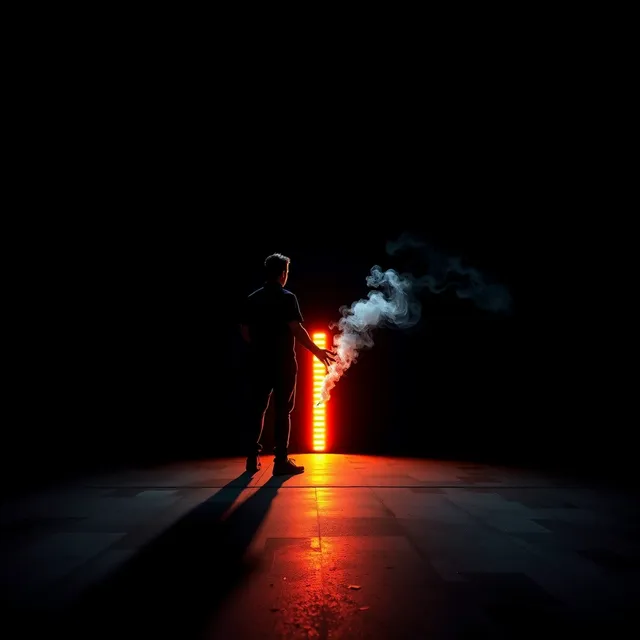 Ashen Slowburn – The Echo, okładka