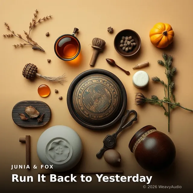 Run It Back to Yesterday – Junia & Fox, okładka