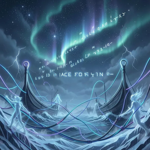 Frozen Gods of the Signal 2 by Tide & Prism — Nordic Bass Dark cover art on WeavyAudio