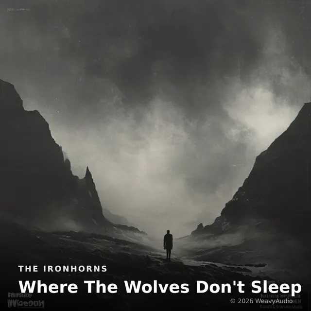 Where The Wolves Don't Sleep – The Ironhorns, okładka