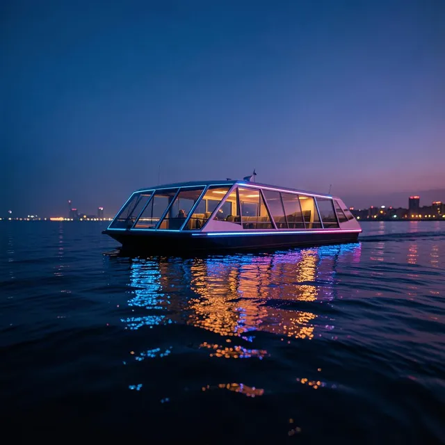 Stay Until the Skyline Blinks 2 by The Neon Ferry — City Pop Mellow cover art on WeavyAudio