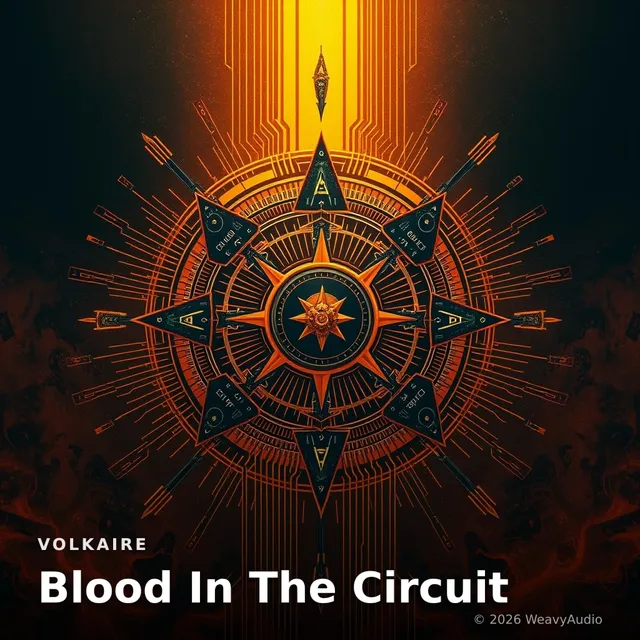 Blood In The Circuit – VOLKAIRE, okładka