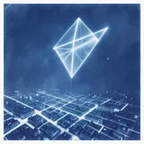 Neon Wireframe by The Golden Kites — Pop Upbeat cover art on WeavyAudio