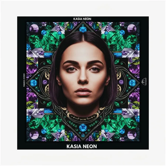 Ucieka przede mną – Kasia Neon, okładka