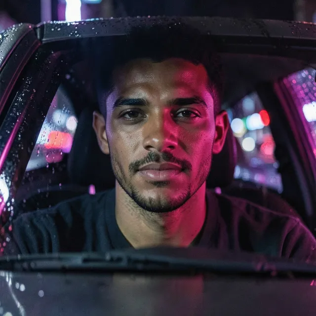 Neon Drift – Young Marlow, okładka