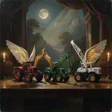 Koparka dźwigu gra — Wesołe Traktorki cover art