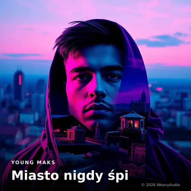 Miasto nigdy śpi – Young Maks, okładka