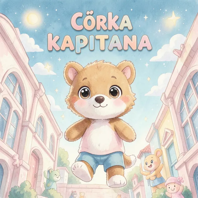 Córka kapitana – Kapitan Kotek, okładka