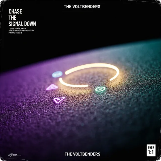 Chase The Signal Down – The Voltbenders, okładka