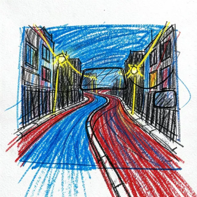 Diverted Route 3 – Nightbus Theory, okładka