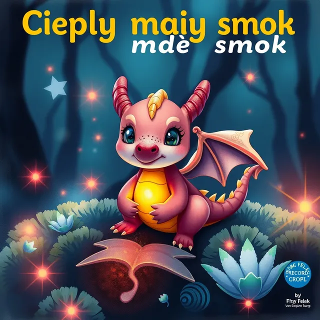 Ciepły mały smok – Smok Felek i Przyjaciele, okładka