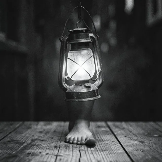 Barefoot in the Fading Light – Golden Transit, okładka